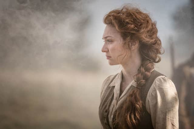 Eleanor Tomlinson as Amy in the new series. Picture: PA Photo/BBC/© Mammoth Screen/Ben Blackall.