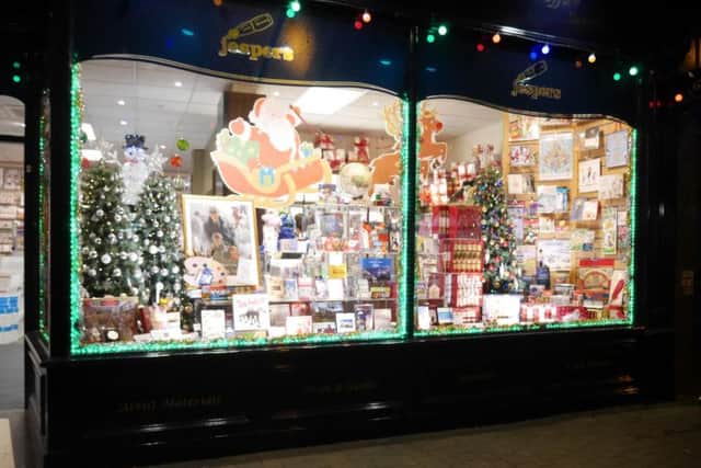 Christmas shop window competition with more than 50 shops pulling out the stops to impress the crowds