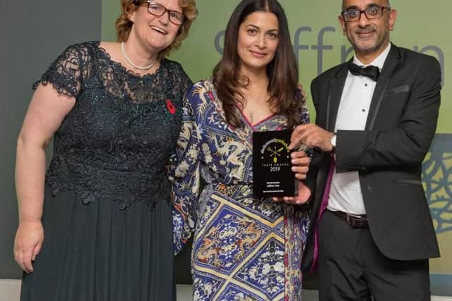 Saffron Tree celebrated winning two top awards Best New Business and Best Ready to Eat -for their Vegetable Korma