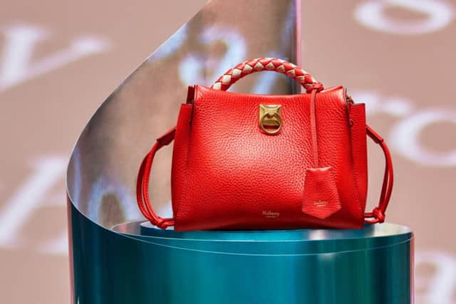 Mulberry Small Iris bag in Lipstick Red, £995