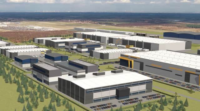 AN advanced manufacturing and logistics development at Doncaster Sheffield Airport is expected to create 4,300 jobs