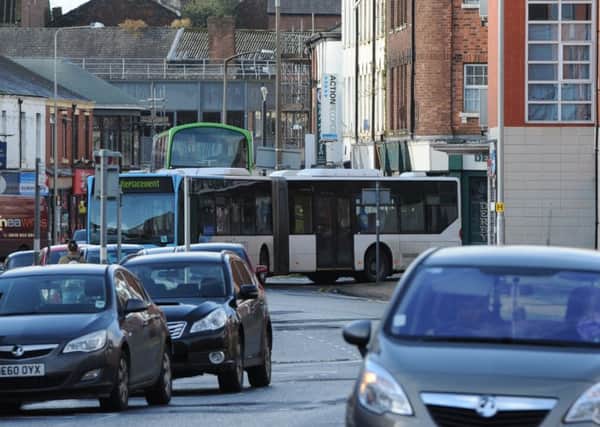 Do 'bendy buses' increase or decrease congestion in cities like Leeds?