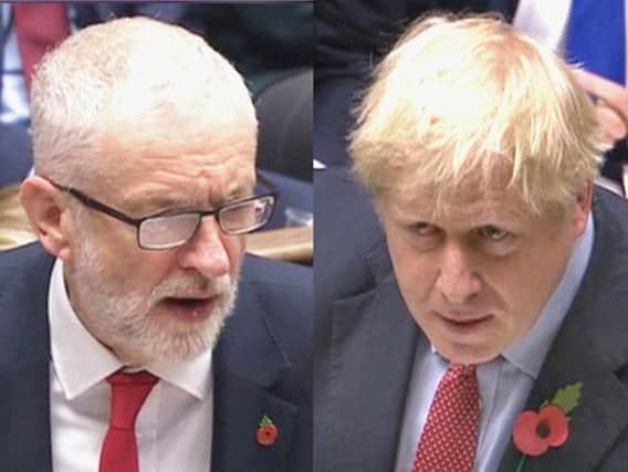 Jeremy Corbyn and Boris Johnson will go head-to-head in a General Election debate. Photo: PA.