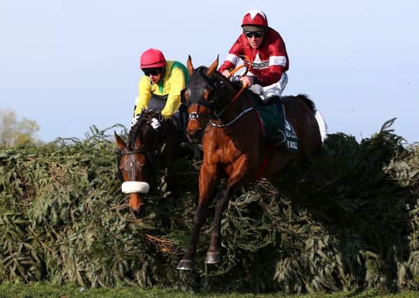 Dual Grand National hero Tiger Roll (right) is on the injury sidelines.