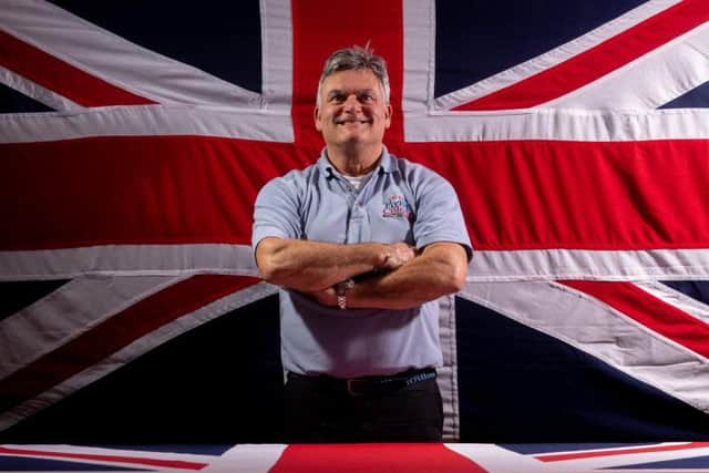 Andy Ormrod of Flying Colours Flagmakers.