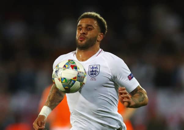 Kyle Walker of England.  (Photo by Dean Mouhtaropoulos/Getty Images)