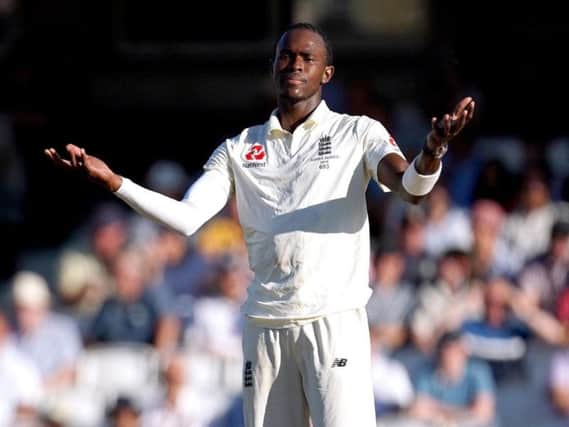 Jofra Archer: Pace caused problems