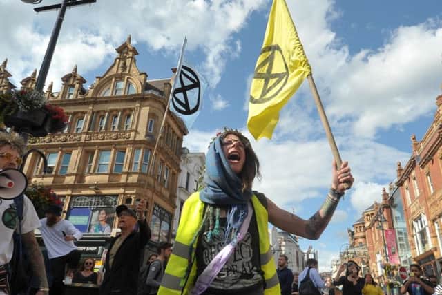 Should political parties be embracing the Extinction Rebellion movement and their supporters who marched through Leeds recently?