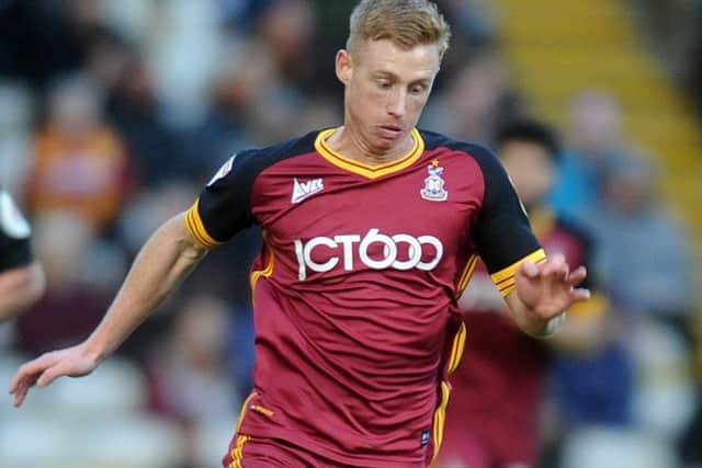 Bradford City have shipped out Eoin Doyle to balance the books. (Picture: Tony Johnson)