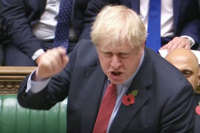 Boris Johnson has been resorting to negative campaigning during the election.