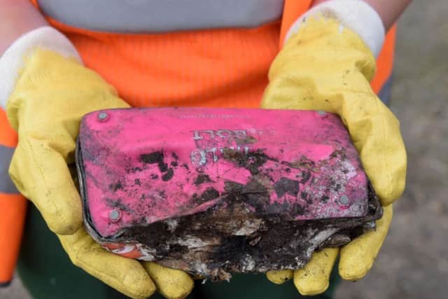 The power bank that caused the fire