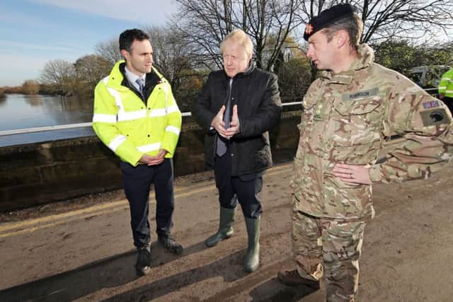 Boris Johnson has defended the Government's spending on flood levels - but the funding formula still favours the South East.