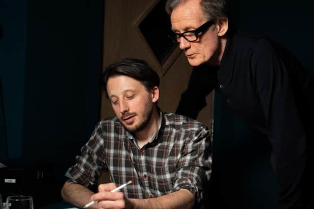 Ben Smith with Bill Nighy. Credit: Kaleidoscope Entertainment.