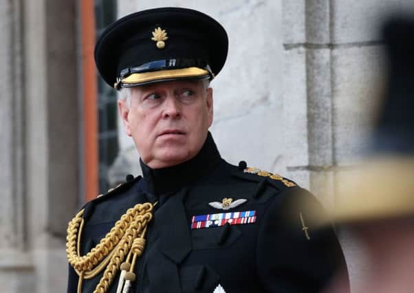 The Duke of York has stepped down from Royal duties.