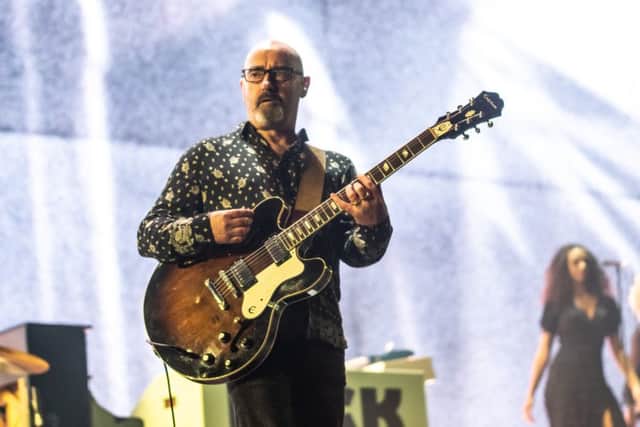 Paul 'Bonehead' Arthurs was a surprise guest at Liam Gallagher's gig at the FlyDSA Arena, Sheffield. Picture: Anthony Longstaff