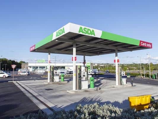Asda reduced the price of a litre of petrol and diesel by up to 2p