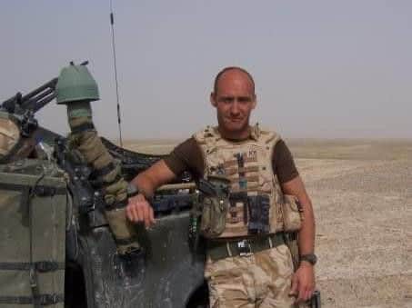 Lee Earnshaw, an Army veteran of 22 years, served tours in Iraq, Afghanistan, Northern Ireland and Cyprus, rising to the rank of Regimental Sergeant Major.