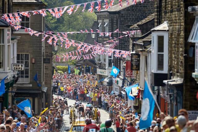Does the Tour de Yorkshire bring sufficient benefits to towns like Pateley Bridge?