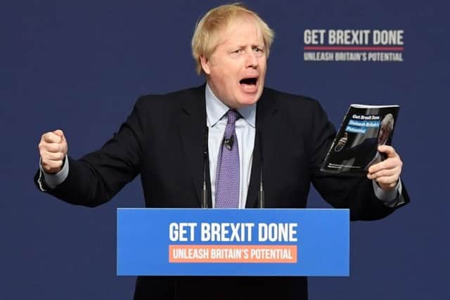 Boris Johnson unveils the election manifesto