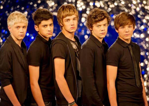 The boy band One Direction made their name on The X Factor.