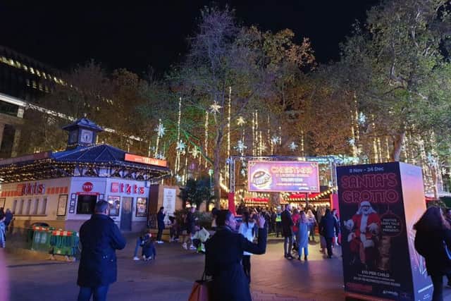 Christmas Market in Leicester Square