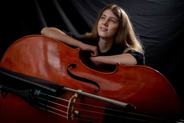 Jelly Rowe, aged 14, of Roundhay, Leeds, has been accepted to the National Youth Orchestra of Great Britain, one of 10 double bassists and the only one from the North of England.