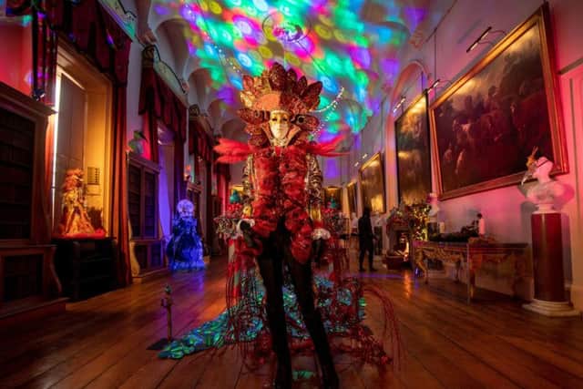 This year's Christmas at Castle Howard is themed around masquerade balls