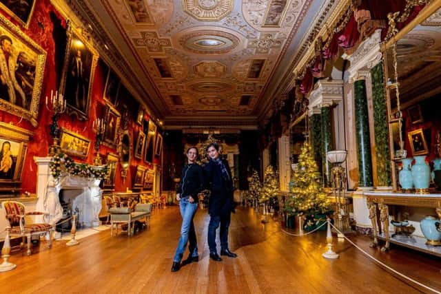 Hull-based artists Davy and Kristin McGuire have designed Christmas at Harewood this year