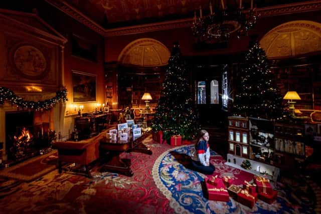 This is the third year Harewood has worked with artists and designers to create its Christmas displays