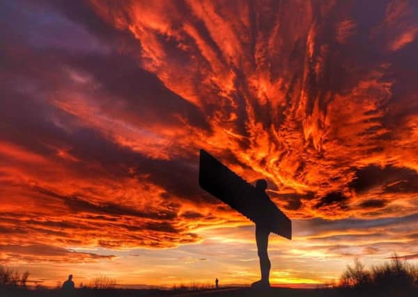 The Angel of the North is the symbol of the Power Up The North campaign.