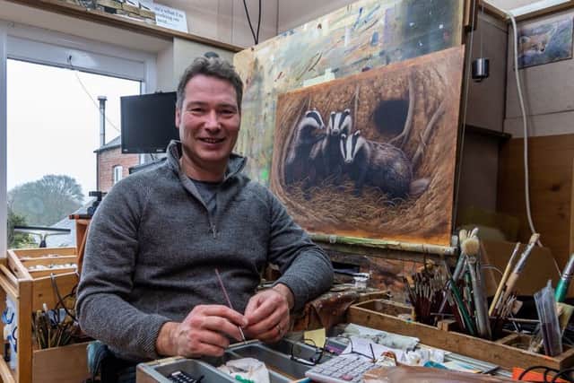 Yorkshire wildlife artist Robert Fuller is celebrating Britain's natural heritage with a new exhibition of paintings, photographs and films of UK wildlife at his gallery in Thxiendale, North Yorkshire.