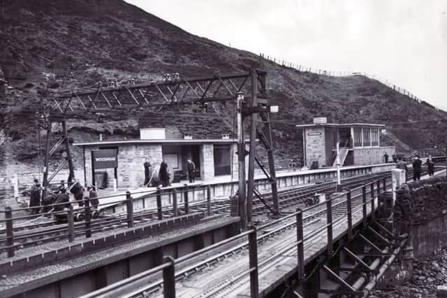 The former station at Woodhead.