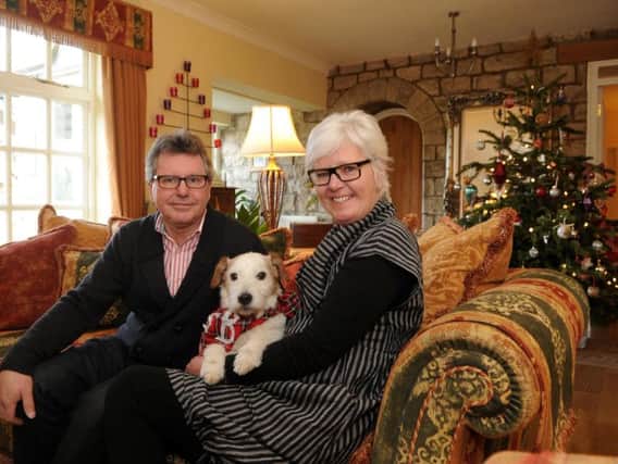 Robert Hookway and his wife Shirley at their home near Castle Howard.