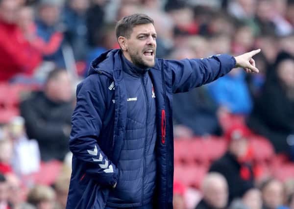 Middlesbrough manager Jonathan Woodgate. Picture: Richard Sellers/PA