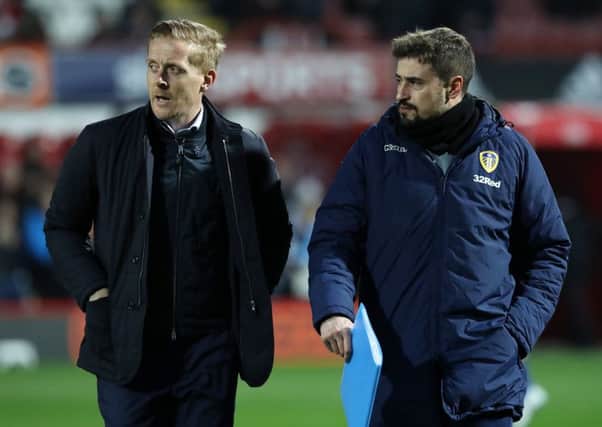 Garry Monk and Pep Clotet.