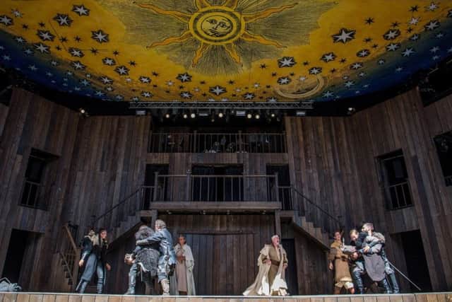 A dress rehearsal for Macbeth at Shakespeare's Rose Theatre. Credit: James Hardisty.