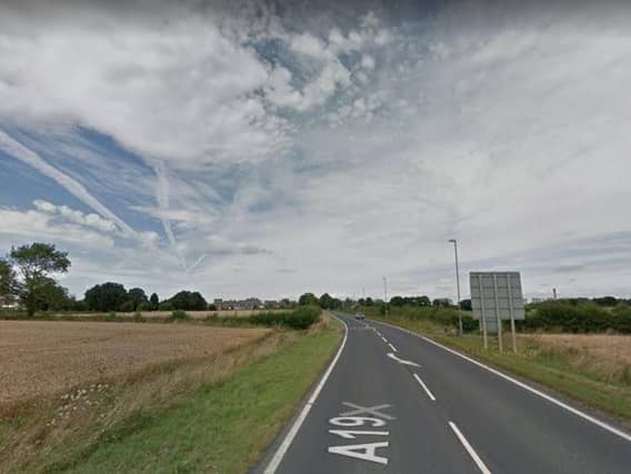 The A19 at Whitley