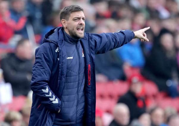 Middlesbrough manager jonathan woodgate: In awe of Leeds but concerned as Boro continue to struggle. (Picture: PA).