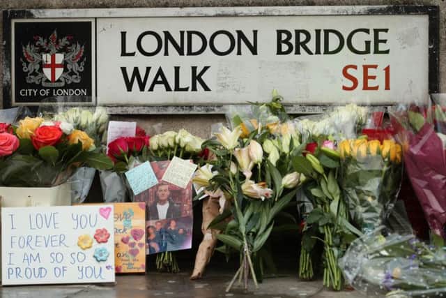 Tributes to the two innocent victims who lost their lives in the London Bridge terror attack on Friday.