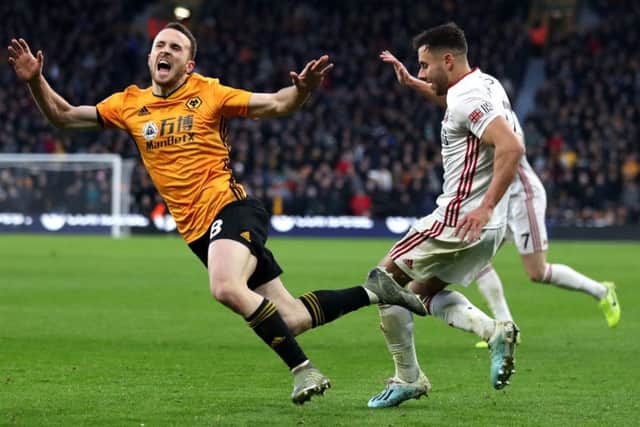 Action from Wolves v Sheffield United (Picture: PA)