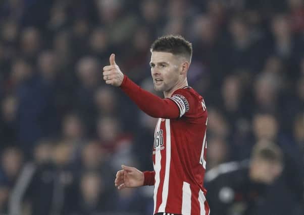 CONFIDENT BUNCH: Sheffield United's Oliver Norwood. Picture: Darren Staples/Sportimage