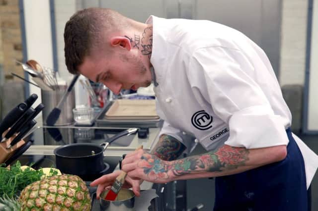 A chef taking part in BBC's MasterChef: The Professionals Picture: Shine TV/BBC