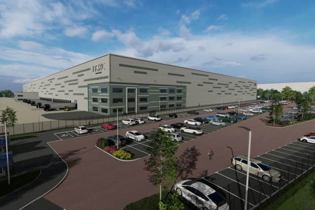 Retail giant Next has submitted a planning application to build a new warehouse in Yorkshire. Picture: pHp Architects