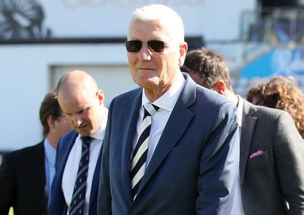 Bob Willis during day one of the First Investec Test match at Edgbaston, Birmingham, in 2017