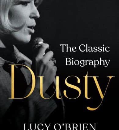 Cover of Dusty: The Classic Biography by Lucy O'Brien.