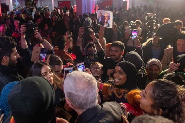 Jeremy Corbyn drew large crowds at election rallies in Leeds and Birmingham last week.