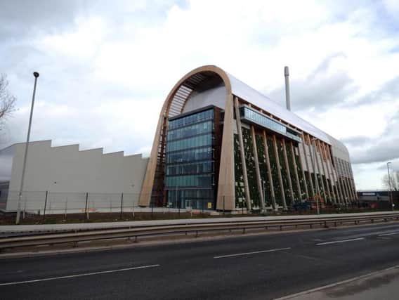 Leeds Energy Recovery Plant at Cross Green in Leeds, which was built by Clugston Construction. Photo: Simon Hulme.