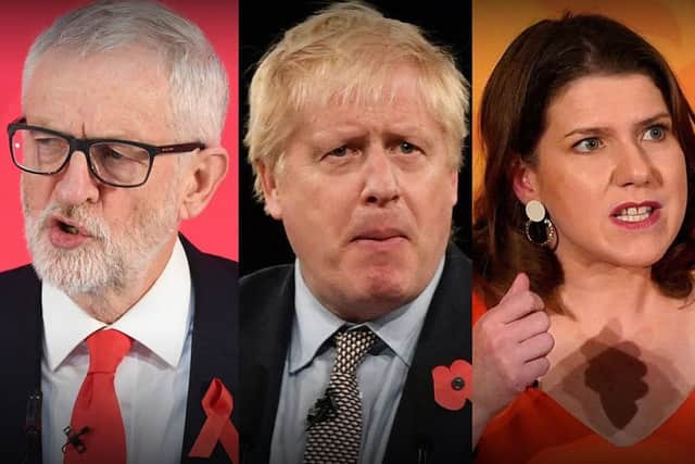 Jeremy Corbyn, Boris Johnson and Jo Swinson are all trying to win over voters in Yorkshire.