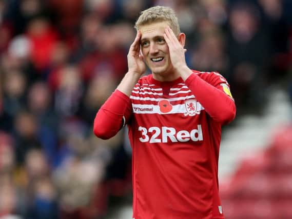 George Saville opened the scoring in the first minute. PIC: Richard Sellers/PA Wire.