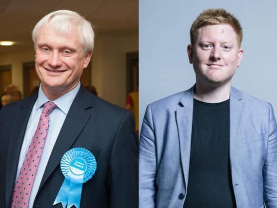 Graham Stuart (right) was the best Yorkshire MP according to the People-Power Index, while Jared O'Mara was in the bottom five nationally.